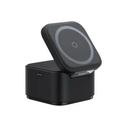 Baseus MagPro 3-in-1 Qi2 Magnetic Wireless Charger 25W - Cosmic Black